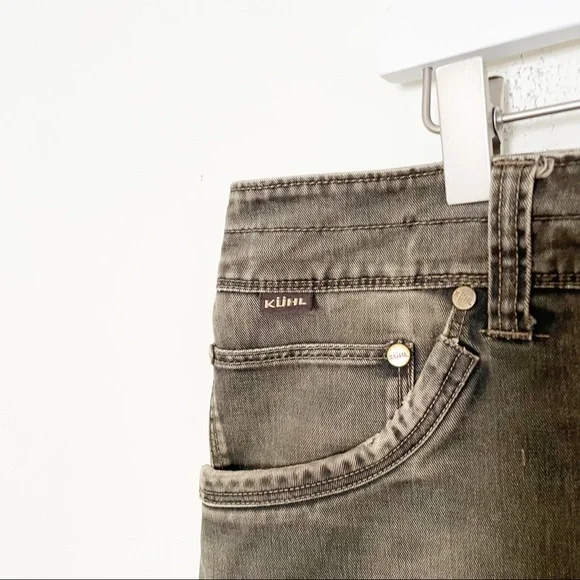 Kuhl Rydr Pants Vintage Patina Dye Distressed Worn In Brown Size 40 x 30 - Picture 6 of 14